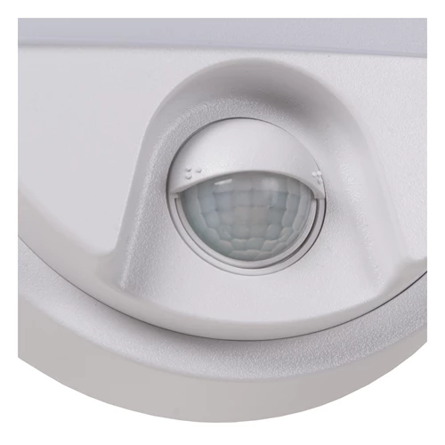 Lucide HUPS IR - Wall light Indoor/Outdoor - LED - 1x10W 3000K - IP54 - Motion & Day/Night Sensor - White - detail 2